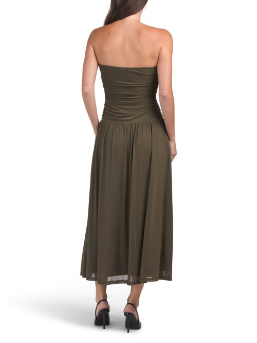 MOON RIVER Tube Mesh Dress - Picture 2 of 2